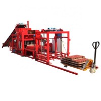 QTJ4-18 Brick making machine, Construction machinery block making machine for build house