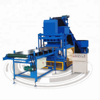 Block molding equipment for Building construction with high pressure SR 4-10 soil cement hydraulic clay brick making machine