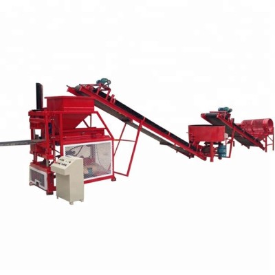 Widely used SR1-10 interlocking compressed earth block making machine