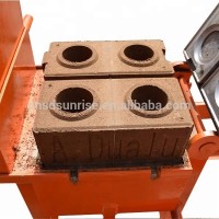 QMR2-40 manual clay interlocking bricks making machine south africa price